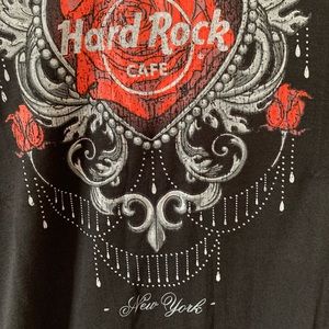 Hard Rock Cafe Rose Tank in Black - (M) New!
